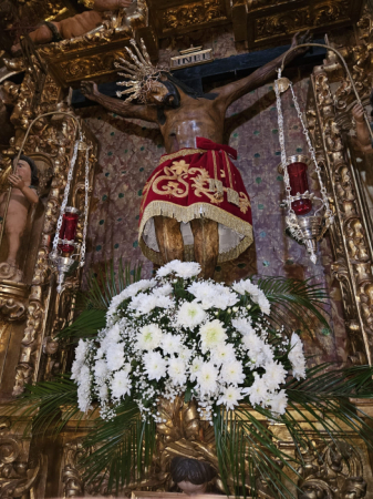 EL SANTÍSIMO CRISTO DE LAS MISERICORDIAS BAJARÁ DE SU CAMARÍN CON MOTIVO DEL AÑO JUBILAR 2025